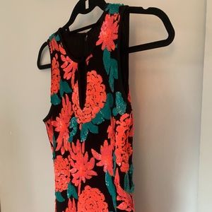 Greylin Tropical Formal Cocktail Dress Size Small